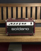 Soldano Atomic 16 Red Ostrich Leather